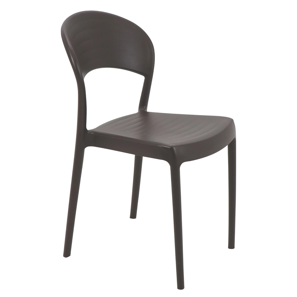 Cadeira Plast Monob Sissi Marrom Eco