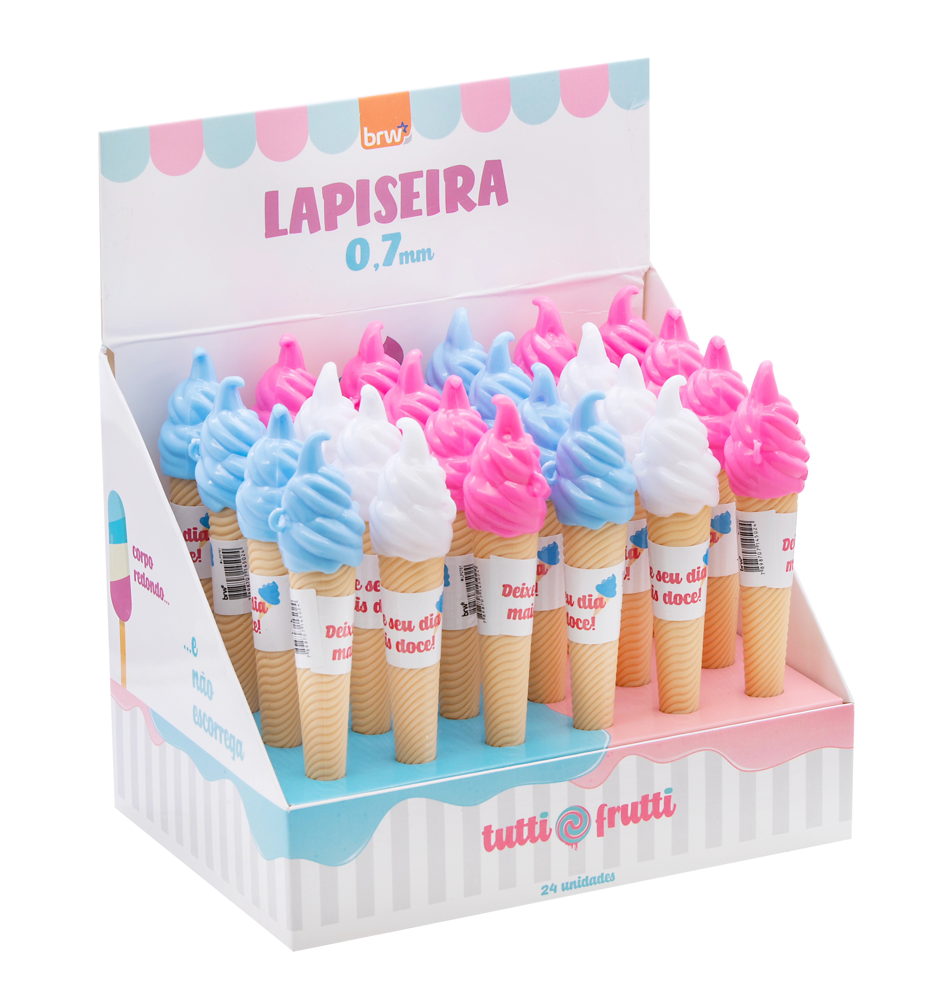Lapiseira 0,7mm Tutti Frutti