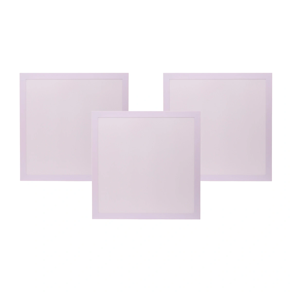 Kit 3 Painel Led Foxlux Quadrado Embutir 30w 4000k Branco