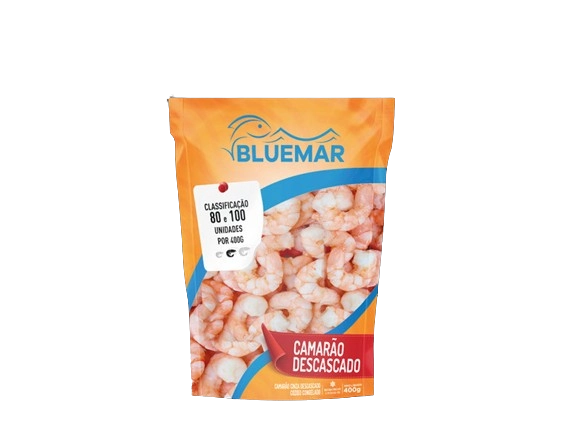 Camarao Bluemar 80/97 Desc Pre Cozido 400g