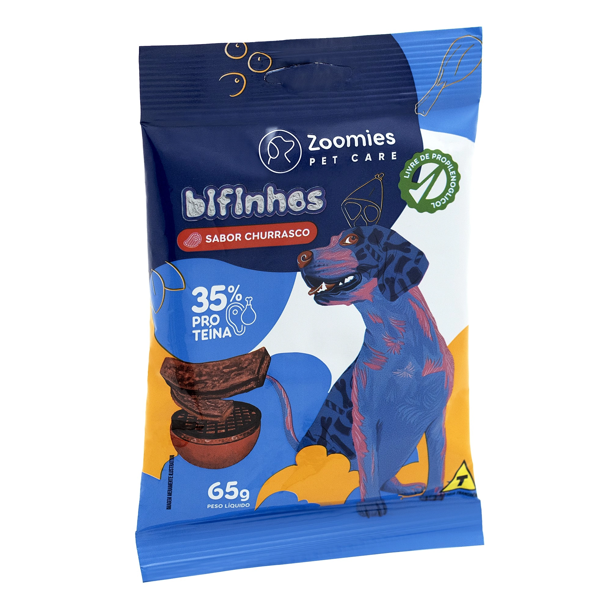 Bifnhos Sabor Churrasco 65g Zoomies