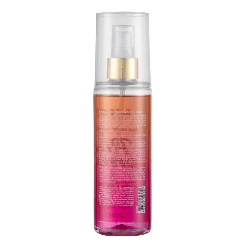 Body Splash Kiss New York Splash Pink Romance 200ml