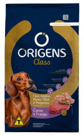 Origens Adulto Mini/peq Class Carne/frango 3kg