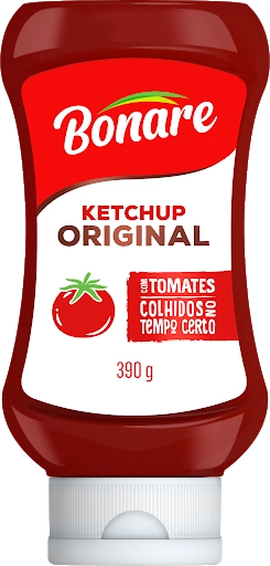 Ketchup Original Bonare Squeeze 390g