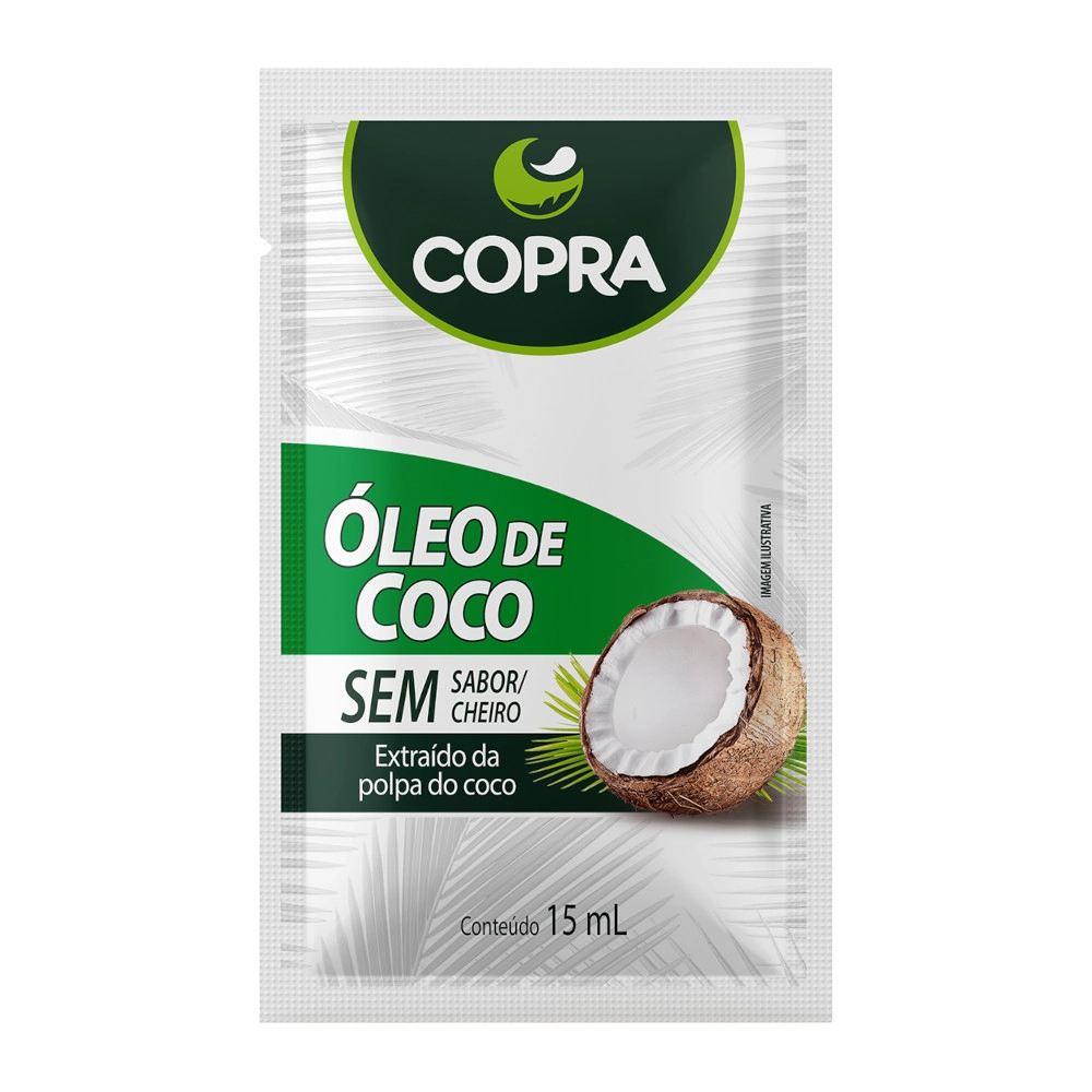 Copra Oleo De Coco 15ml Sem Sabor