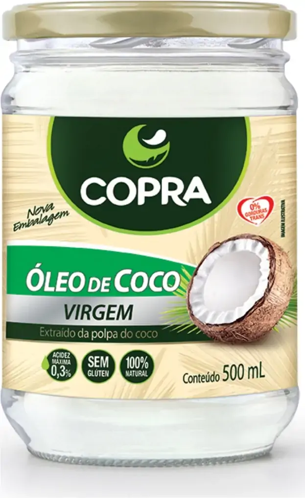 Oleo Copra Extra Virgem De Coco 500ml Copra
