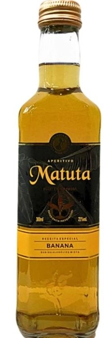 Cachaca Matuta 300ml Flor De Banana