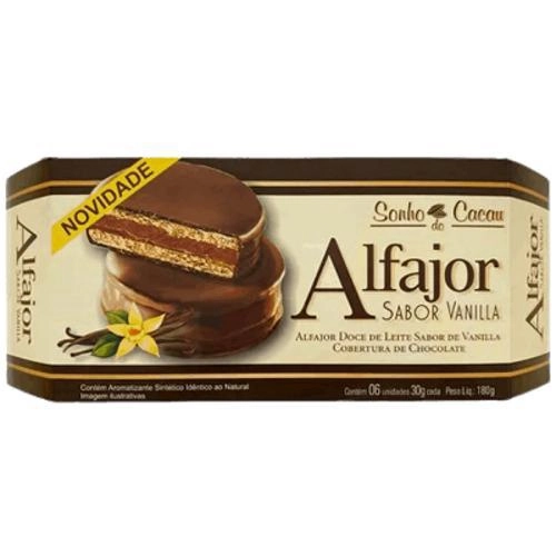 Alfajor Baunilha Sonho De Cacau 30g