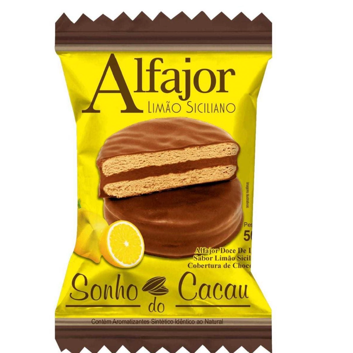 Alfajor Sonho Do Cacau Brigadeiro 50g