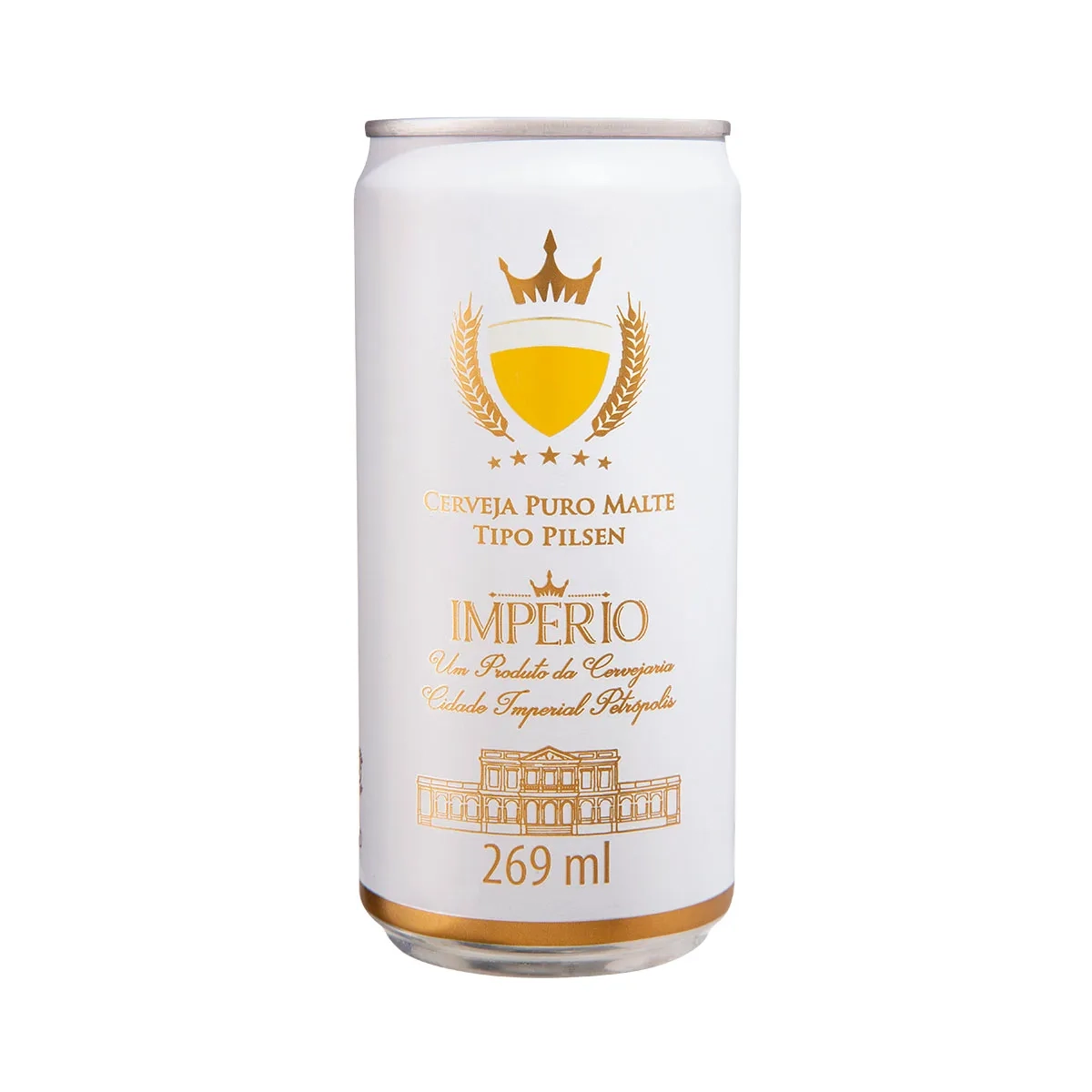 Cerveja Pilsen Puro Malte Império Lata 269ml