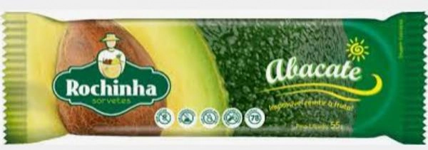 Picolé Abacate Rochinha Pacote 55g