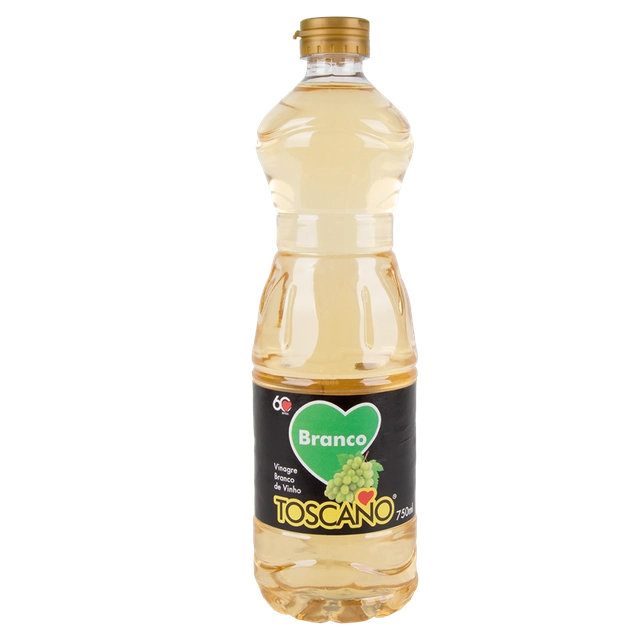 Vinagre De Vinho Branco Toscano Frasco 750ml