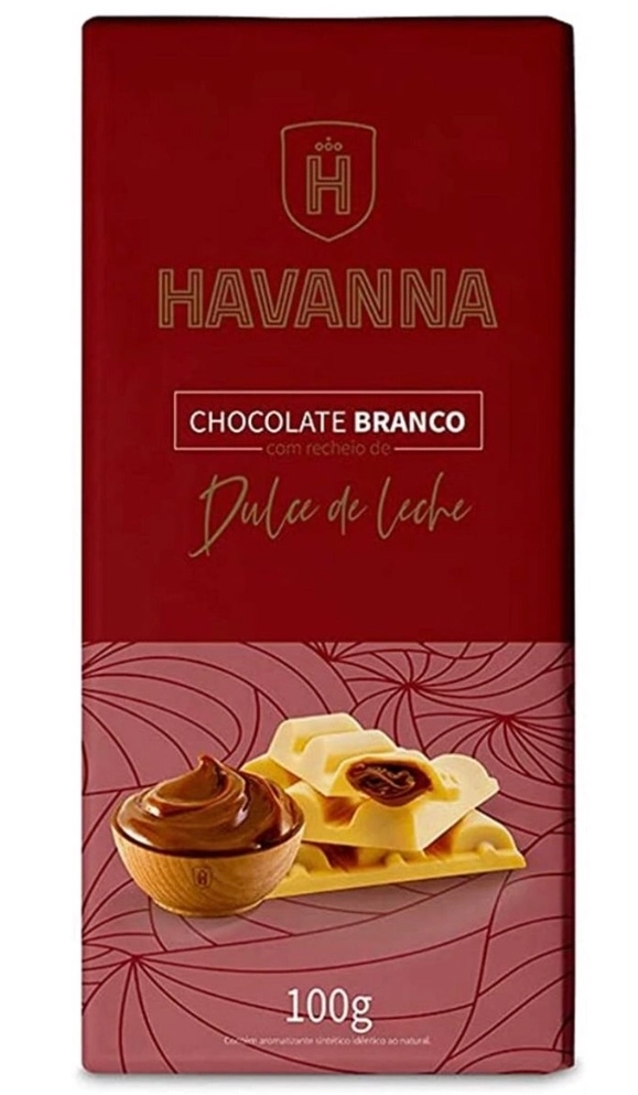 Choc Havanna Dulce De Leche 90g Branco