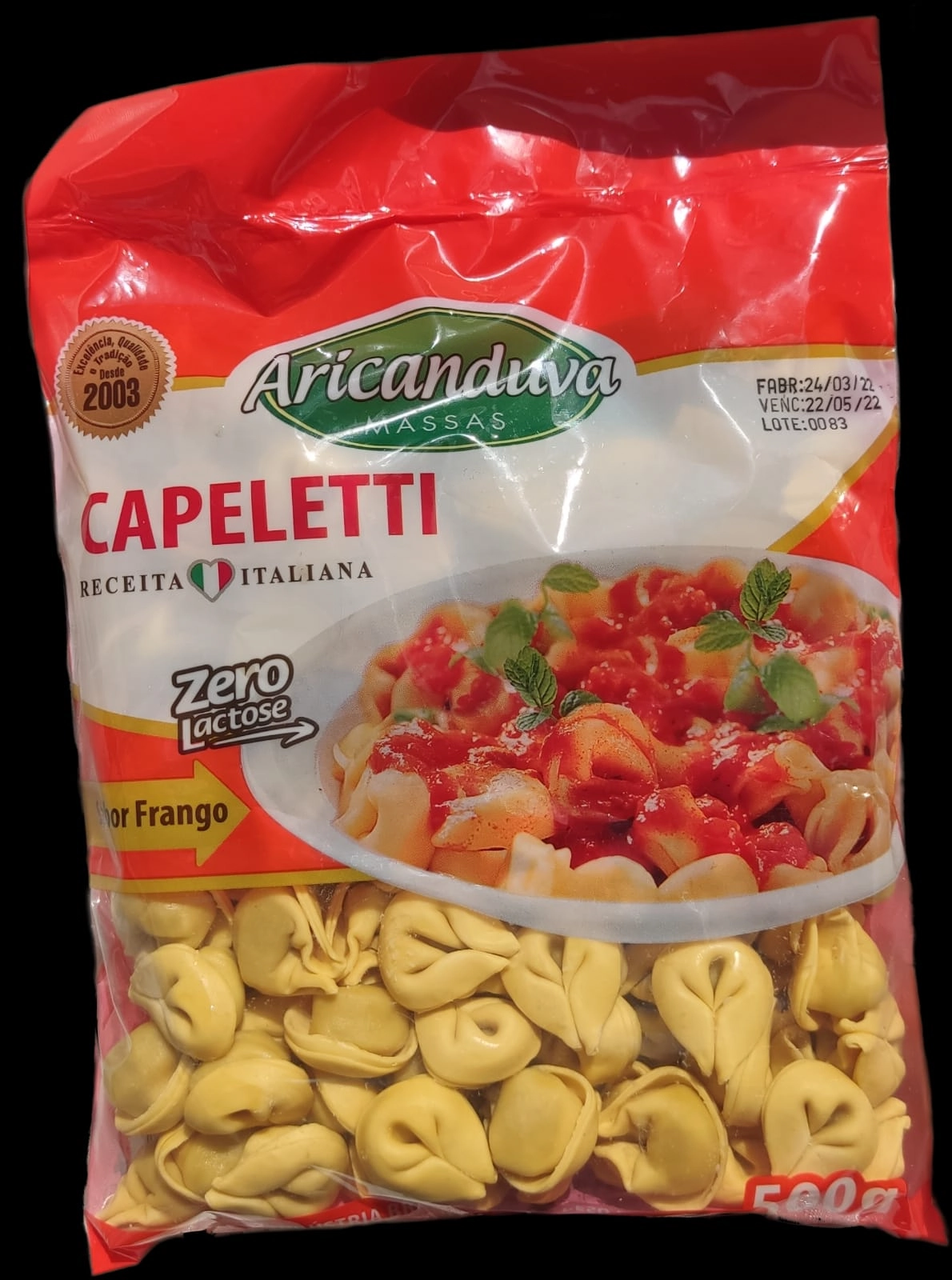 Capeletti Aricanduva Frango