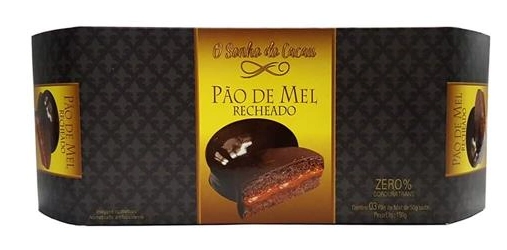 Pao Mel Sonho De Cacau 150g Doce Leite
