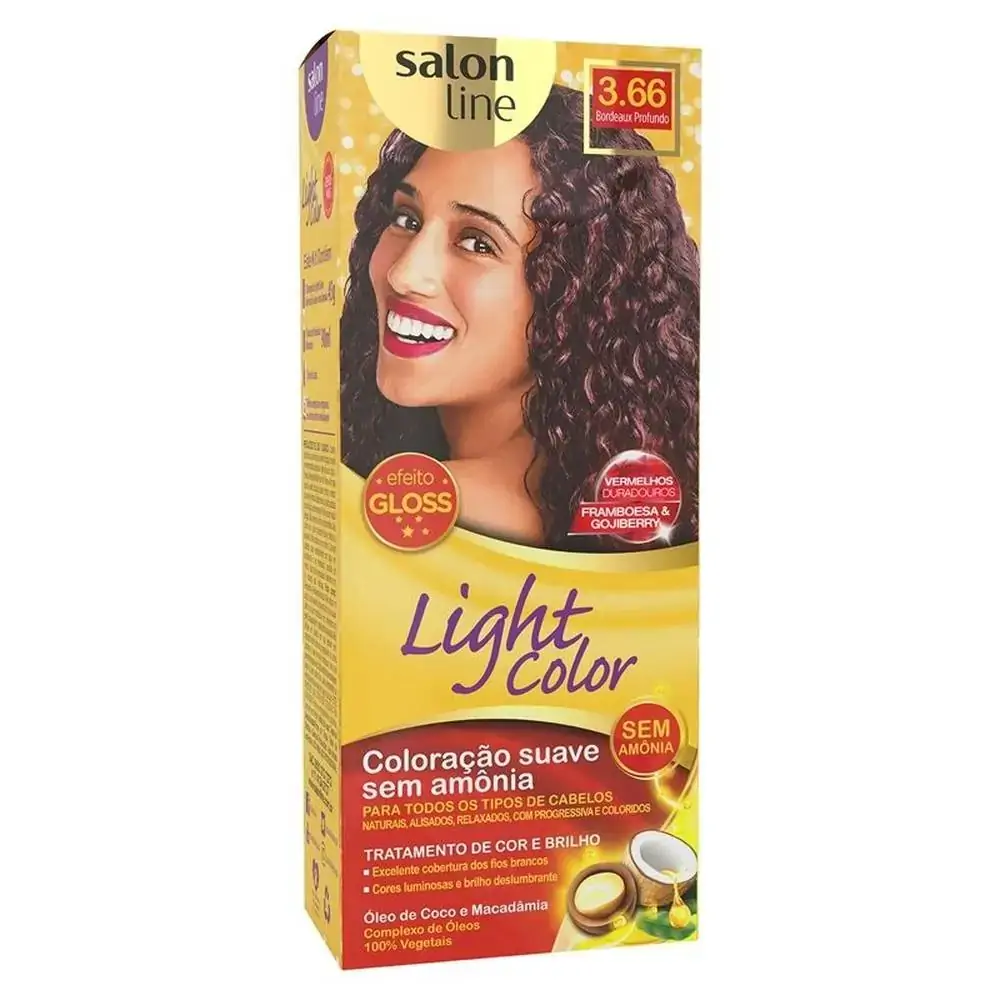 Tint Light Color. 3.66 Bordeaux Prof