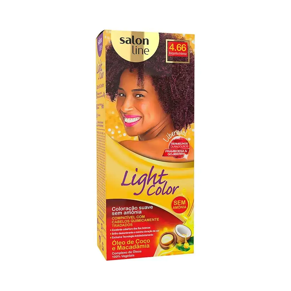 Tint Light Color. 4.66 Borgonha Itens