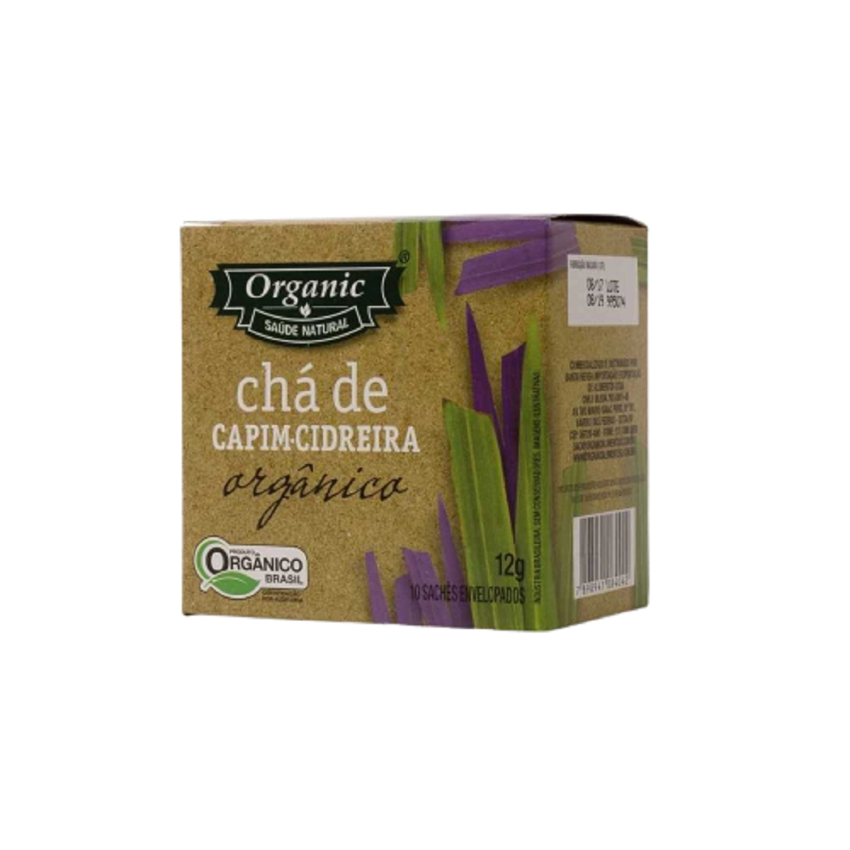 Cha Organic Capim Cideira