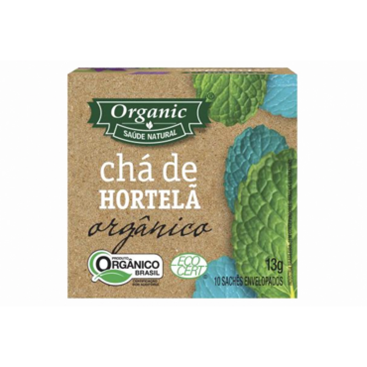 Cha Organic C/10unidade Hortela