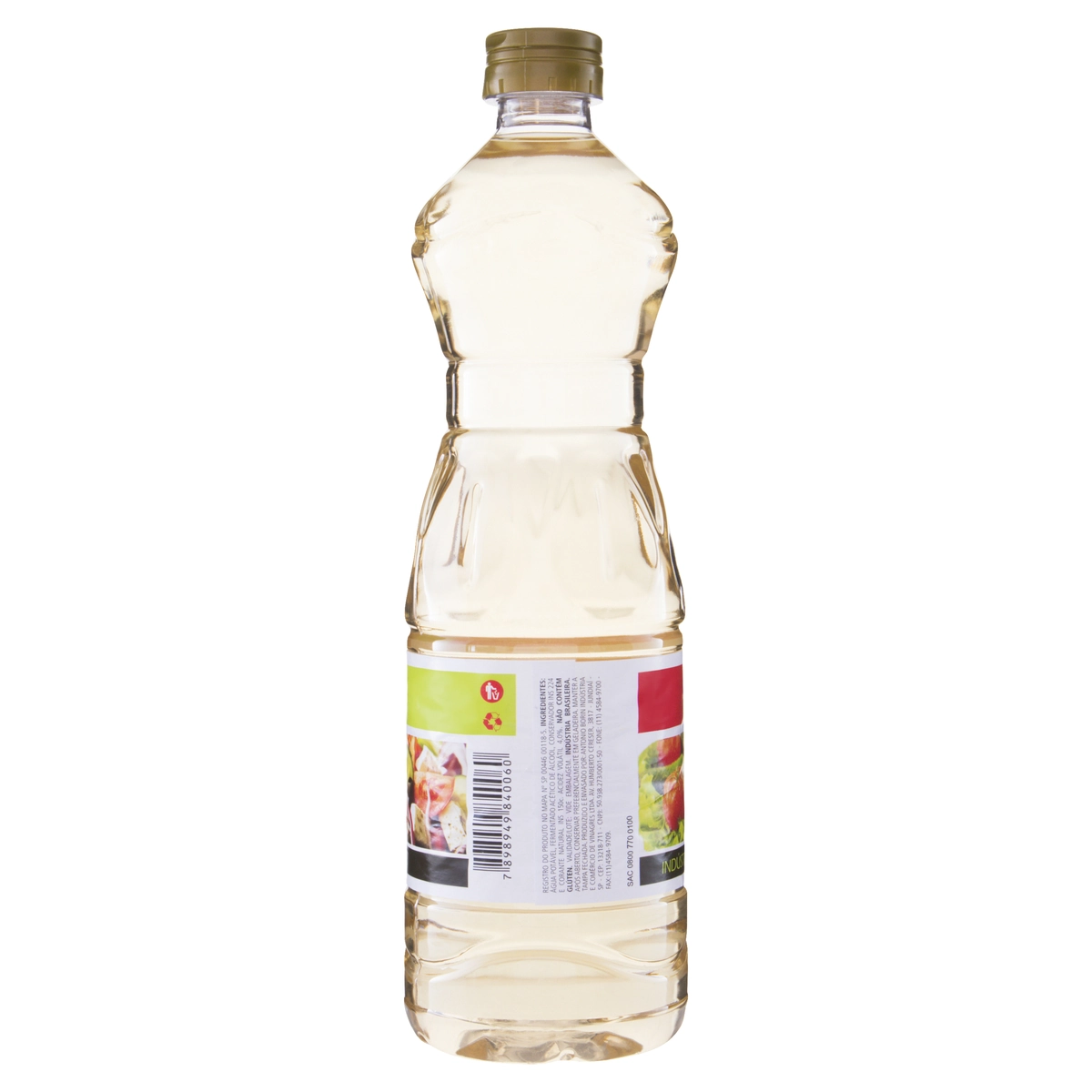 Vinagre De álcool Colorido Palladio Frasco 750ml