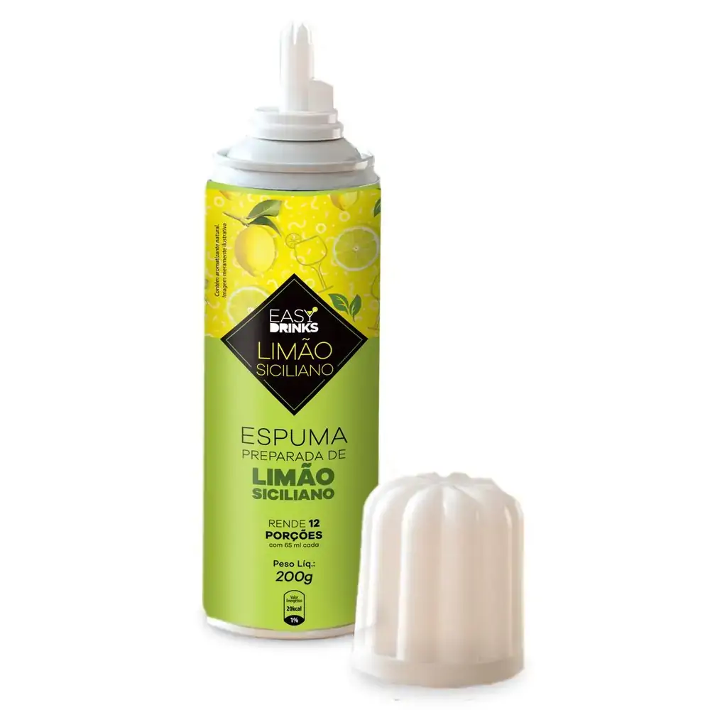 Espuma Prep Limao Siciliano 200g Spray