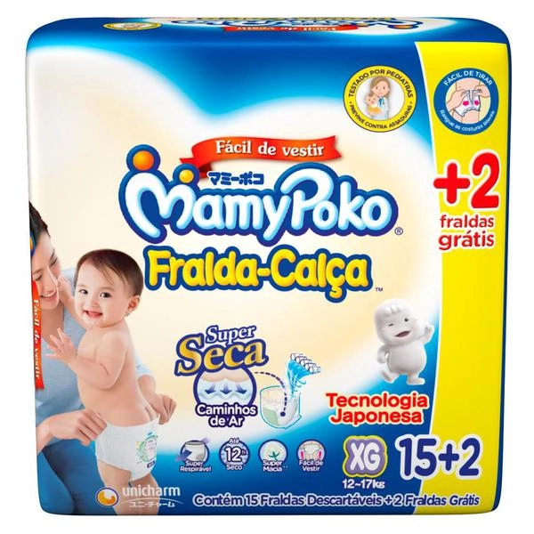 Fral Calça Mamypoko Xg 17un