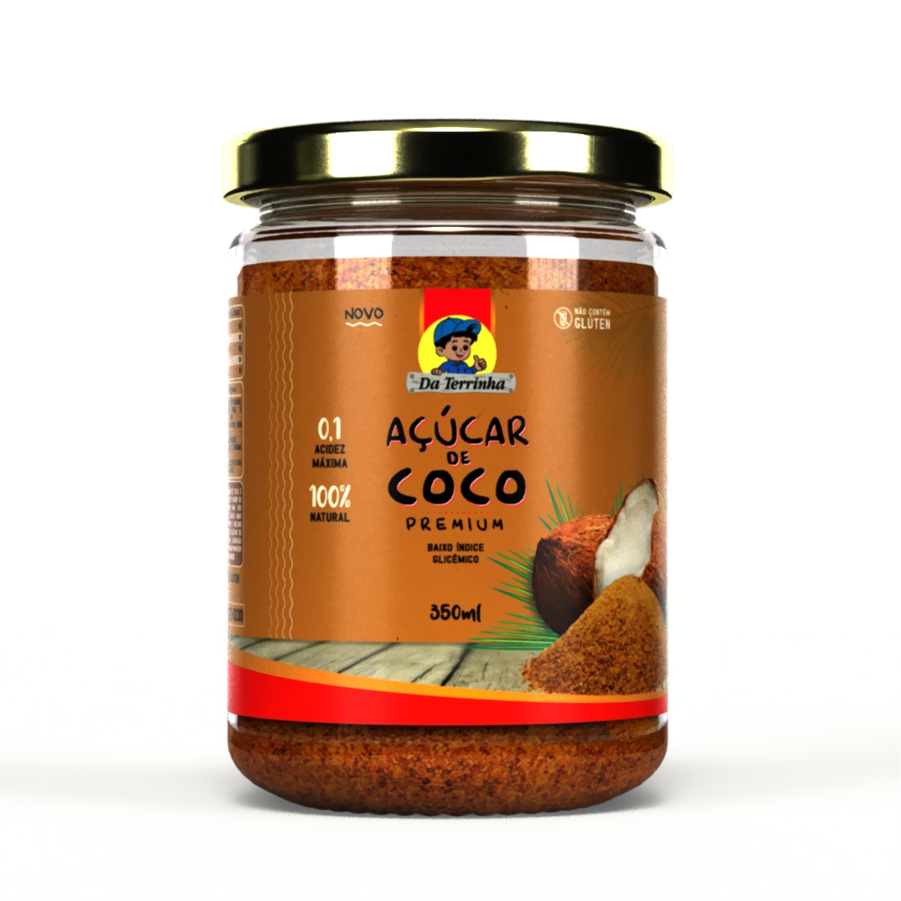 Açúcar De Coco Da Terrinha 350g