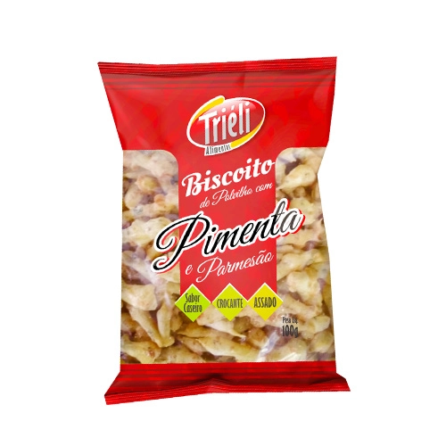 Biscoito De Polviho De Pimenta 100g Trieli