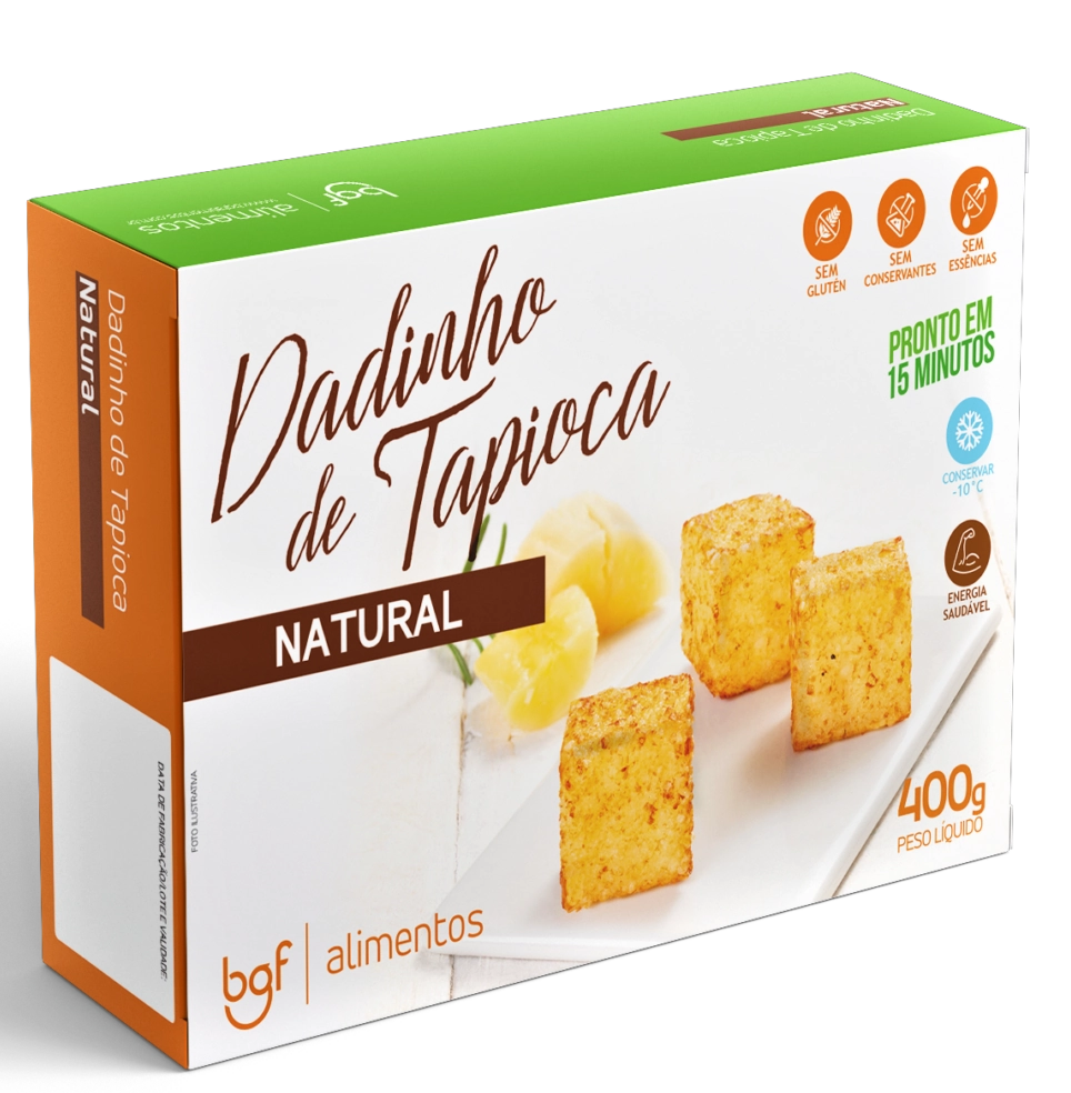 Dadinho Tapioca Bgf Natural 400g