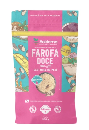 Farofa Sekiama 300g Castanha Para