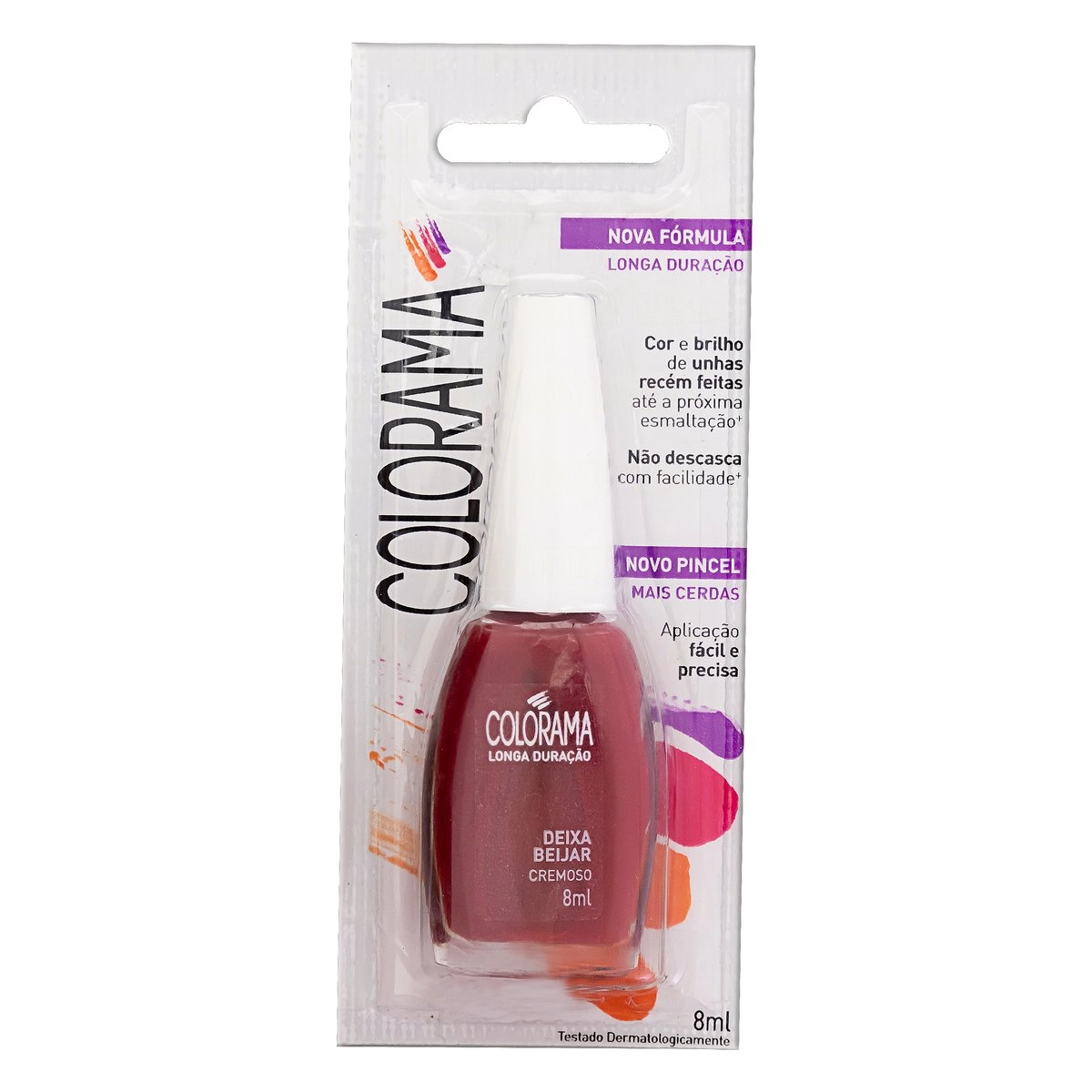 Esmalte Cremoso Deixa Beijar 8ml Colorama
