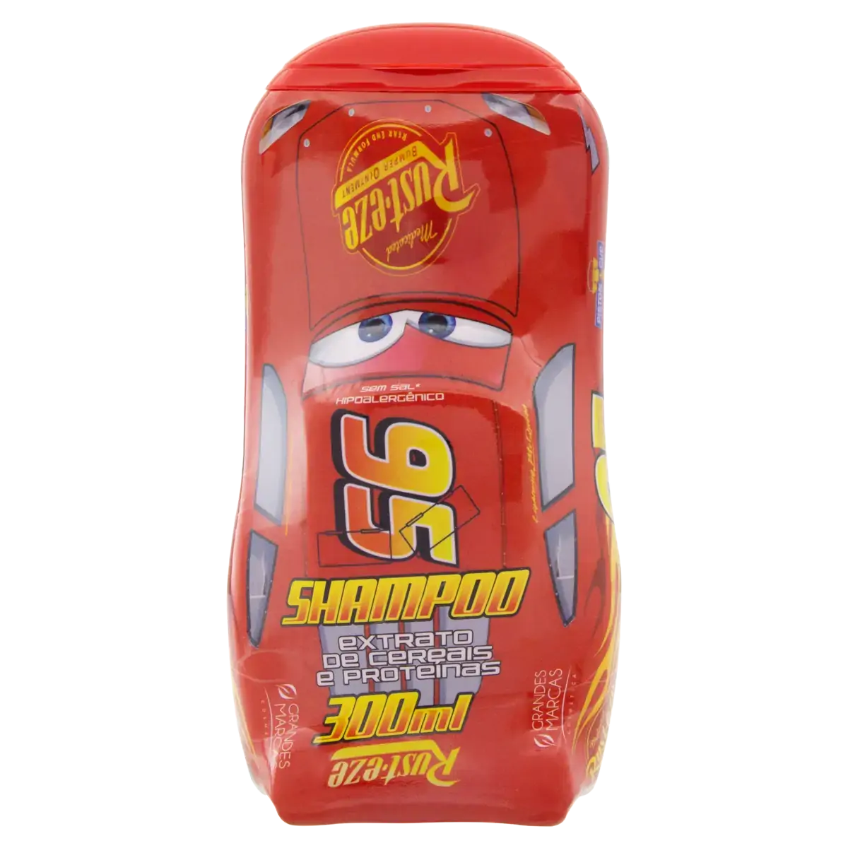 Shampoo Infantil Mcqueen Carros Grandes Marcas Frasco 300ml