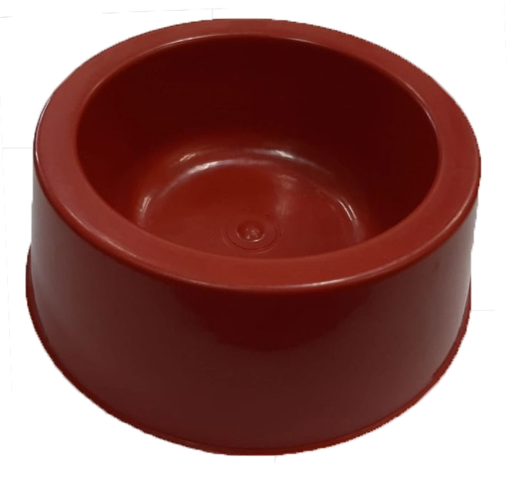 Comedouro Plástico Verde Baw Waw Pequeno