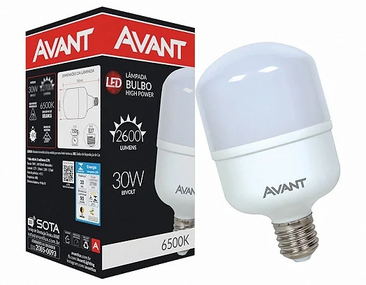 Ledbulbohpine27br6500k30wbivolt Avant