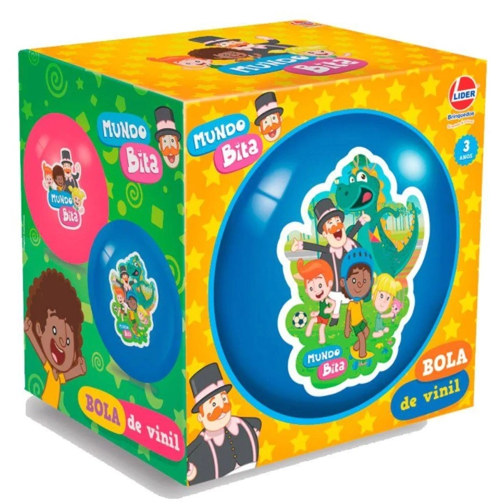 Bola Vinil Mundo Bita Ref 2716 Lider