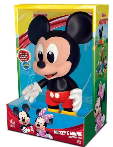Boneco Vinil Mickey Baby