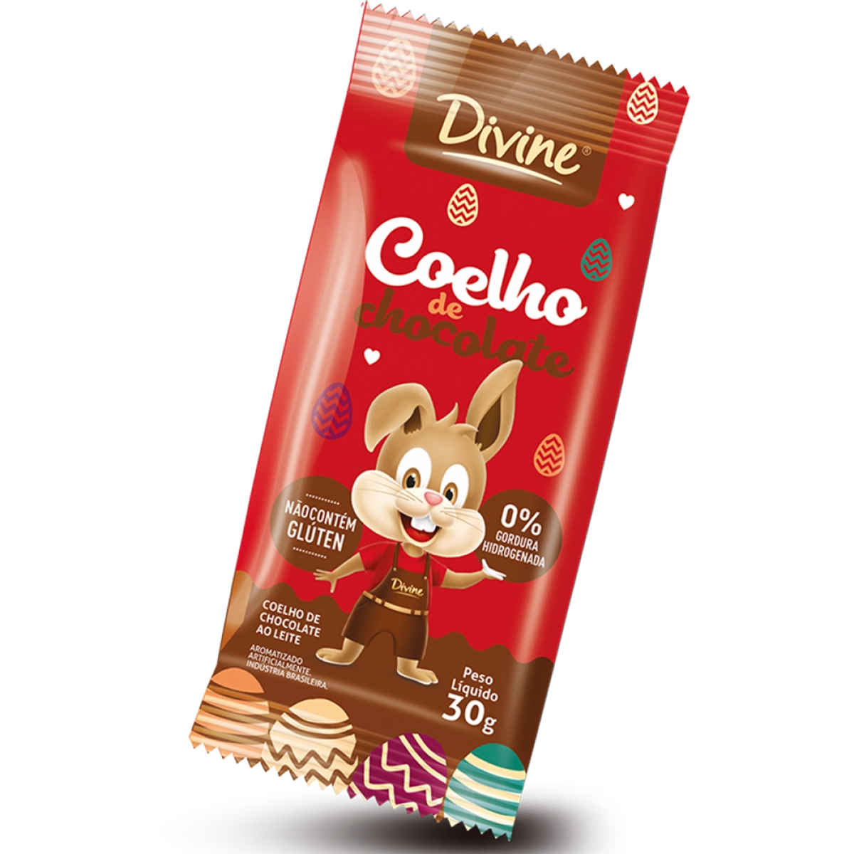 Divine Coelho Choc Ao Leite 30g