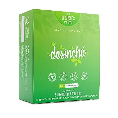 Chá 8 Ingredientes Desinchá Caixa 90g 60 Unidades