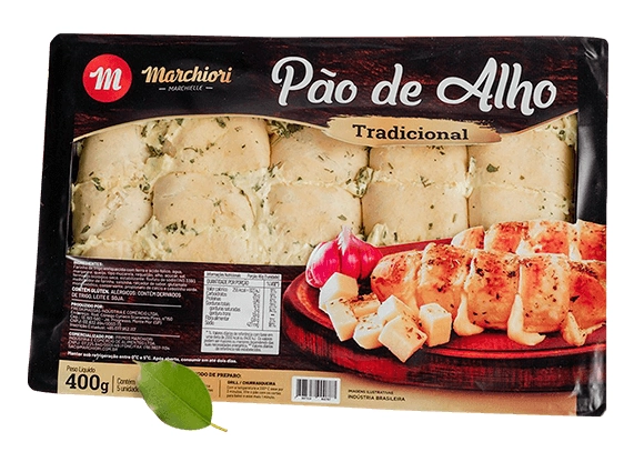 Pao De Alho Marchiori Tradic C/queijo 400g