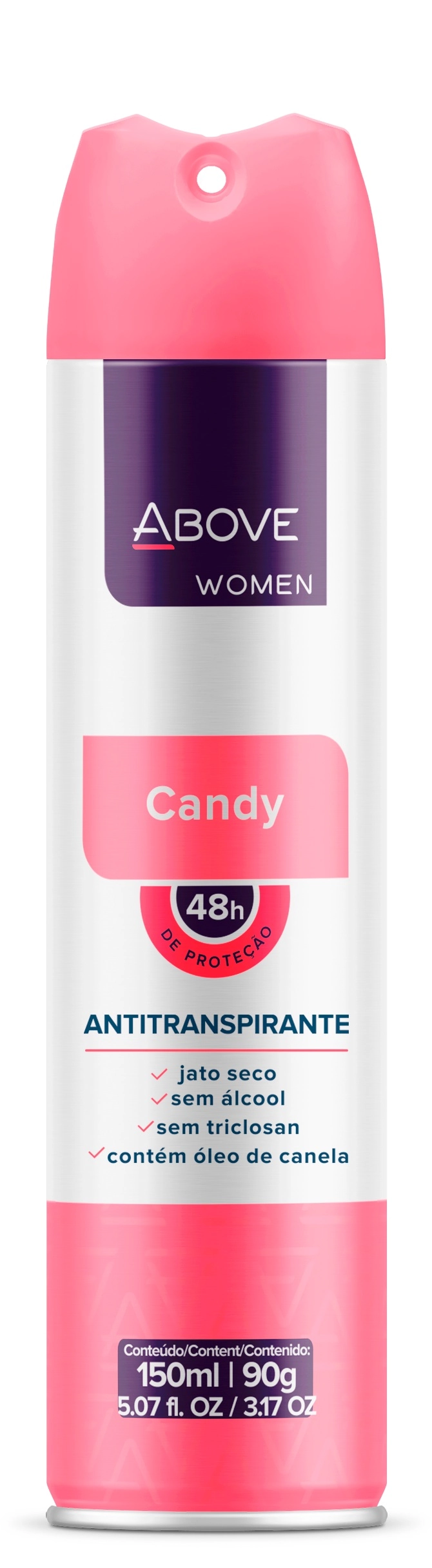 Antitranspirante Aerossol Candy Above Women 150ml Spray