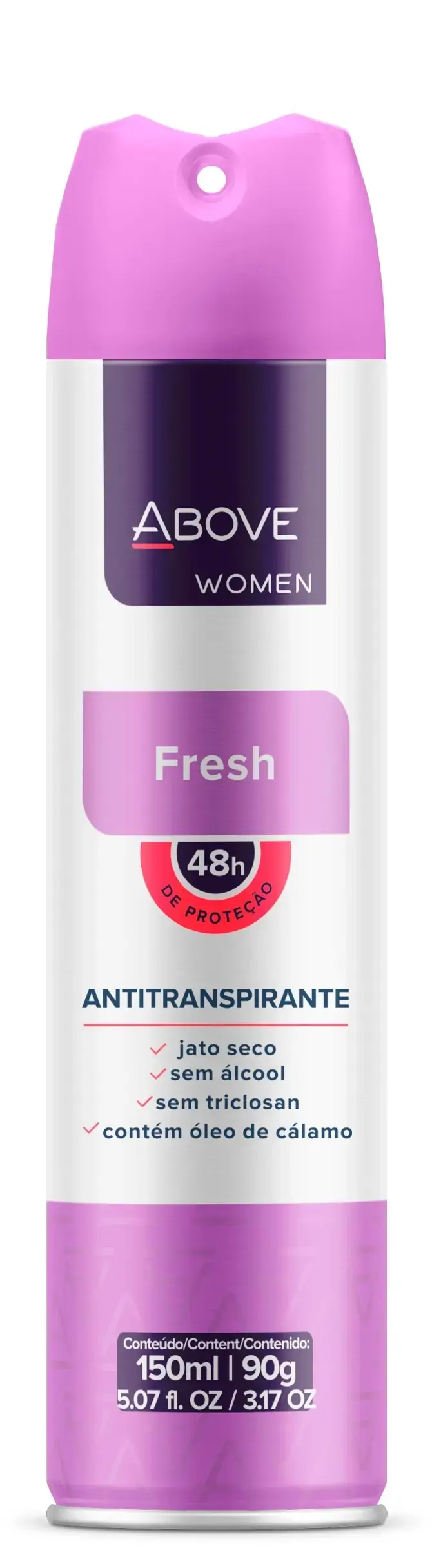 Antitranspirante Aerossol Fresh Above Women 150ml Spray