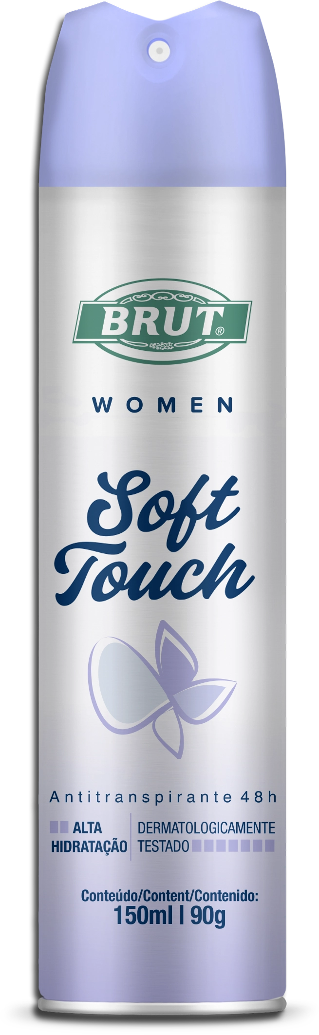 Desod Aerosol Brut Soft Touch 150ml