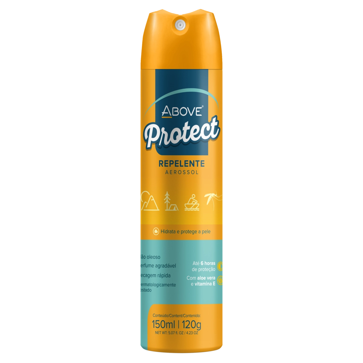 Repelente Aerossol Above Protect Frasco 150ml Spray
