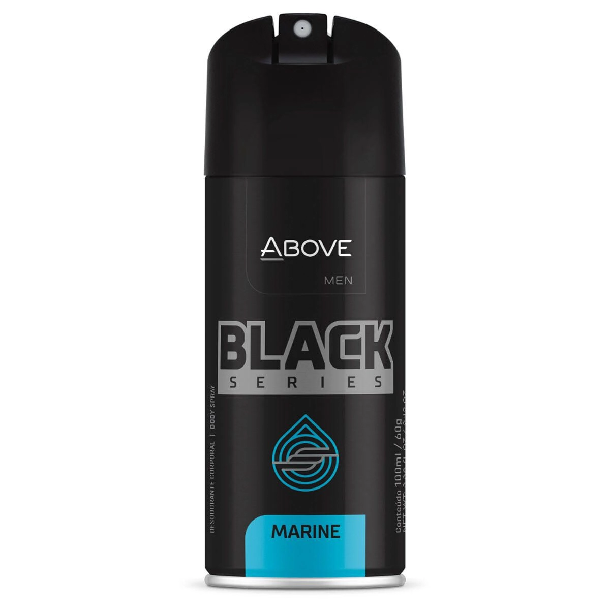 Desodorante Marine Above Men Black Series 100ml Spray