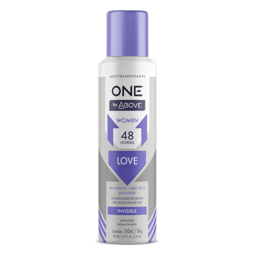 Antitranspirante Jato Seco Invisible Love One Women 150ml Spray