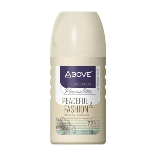 Antitranspirante Roll On Peaceful Fashion Above Women Personalities 50ml