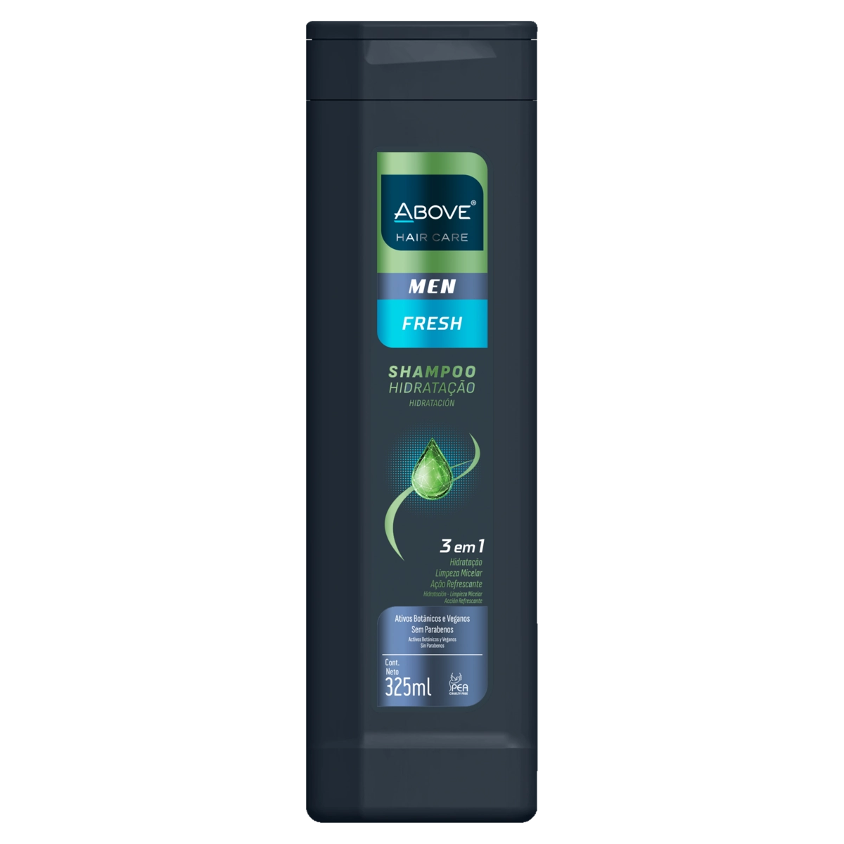 Shampoo Fresh Above Men Frasco 325ml