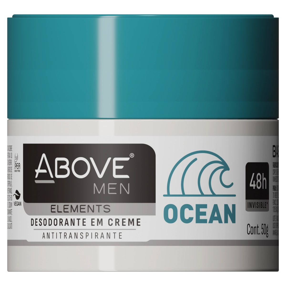 Desodorante Creme Invisible Ocean Above Men Elements 50g