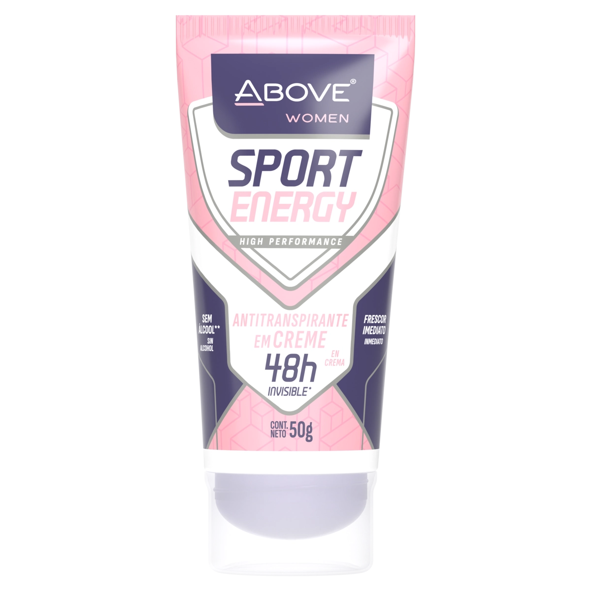 Antitranspirante Creme Invisible Sport Energy Above Women 50g