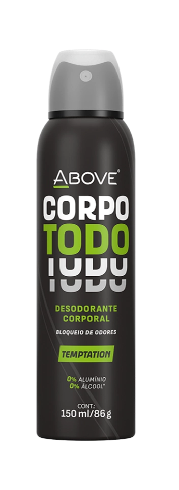 Des Aero Above Corpo Todo 150ml Temptation